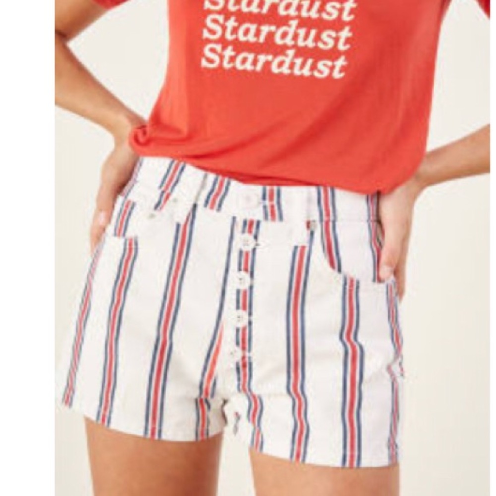 Charlie high rise shorts from Reformation.
